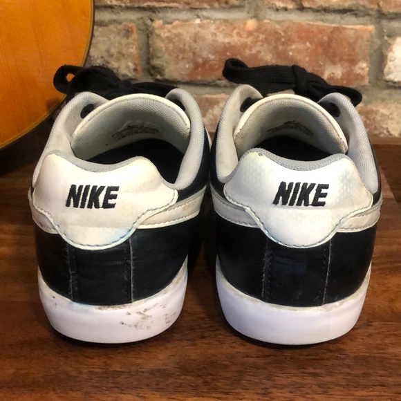 Navy leather Nike Court Tour sneakers - Picture 3 of 8